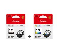 Canon PG-575 / 575XL Black , CL-576 / 576XL Color Inks for TS3550i TR4751i Lot