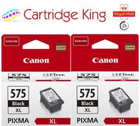 Canon PG-575XL Black Printer Ink Cartridge 2 pack - 5437C001