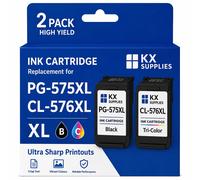 Canon PG-575XL CL-576XL Ink Cartridges Compatible Multipack Black & Colour