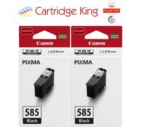 Canon PG-585 Black Ink Cartridge 2 pack - 6205C001