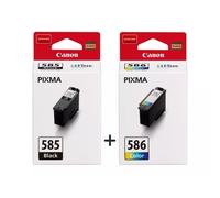 Canon PG-585/ CL-586 Black / Colour Genuine Ink Cartridge for Pixma TS7640i Lot