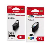 Canon PG-585XL Black and CL-586XL Colour Ink For PIXMA TS7650i TS7750i TS7760 TR7860