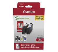 Canon PG-585XL/CL-586 PVP ink cartridge 2 pc(s) Original High (XL) Yield Black, Cyan, Magenta, Yellow