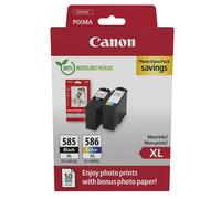 Canon PG-585XL/CL-586 PVP ink cartridge 2 pc(s) Original High (XL) Yield Black Cyan Magenta Yellow