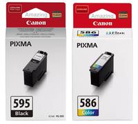 Canon PG-595 Black CL-586 Colour Ink Cartridge For PIXMA TS6550i TS7550i TS4150i