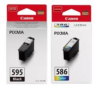 Canon PG-595 Black CL-586 Colour Ink Cartridge Multipack - Ink For PIXMA TS4150i TS6550i TS7550i