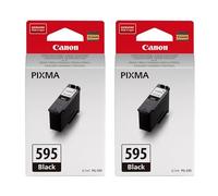 Canon PG-595 Black Twin Pack - Ink For PIXMA TS4150i TS6550i TS7550i
