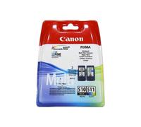 Canon PG-510 / CL-511 ink cartridge 2 pc(s) Original Black, Cyan, Magenta, Yellow