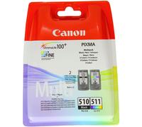 Canon PG510/CL511 Ink Pack for Pixma MP280 - Black/Colour