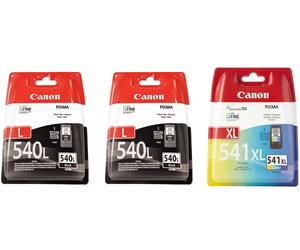 Canon PG540XL PG540 BK CL541XL CL541 Colour Ink Cartridges -PIXMA MG3650 Lot