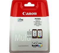 Canon PG545 Black CL546 Colour Printer Ink Cartridges for Canon PIXMA TS3300
