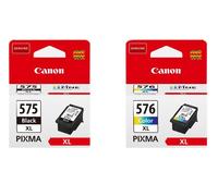 Canon PG575XL-CL576XL Original Canon PG575XL CL576XL High Yield Black and Color Ink Cartridges