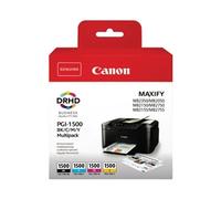 Canon PGI-1500 Black & Colour Standard Ink Cartridge 1x4ml + 3x4.5ml (9218B006)