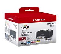 Canon 27122366 Original Canon DRHD XL 4 Colour Ink Cartridge Multipack - PGI-1500XL BK/C/M/Y