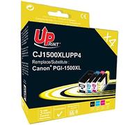 Canon PGI 1500XL Black and Colour - Pack of 4 Uprint Cartridges