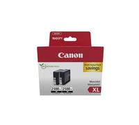 Canon PGI-2500XL High Yield Genuine Black Ink Cartridges, Pack of 2 - Cardboard Pack