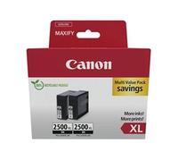 Canon PGI-2500XL Inkjet Cartridge Twin Pack High Yield Black 9254B011