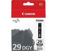 Canon 4870B001 Original Canon Lucia PGI29DGY Dark Gray Ink Cartridge (PGI-29DGY)