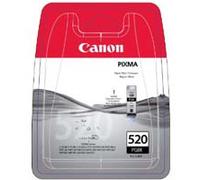 Canon 5880411 Original Canon PGI-520BK Black Ink Cartridge (520BK) - PGI-520 BK -2932B001