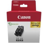 Canon PGI-525PGBK Pigment Black Ink Cartridge (Twin Pack)