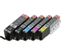 Canon PGI-550 CLI-551 Multipack - 5 Printer Ink Cartridges Pixma iP7250 MG5450 MG6350 MX725 MX925