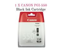 Genuine Canon Pixma Printer Cartridge 550 PGBK - 15ml Black Ink FREE POST