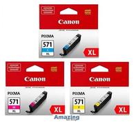 Canon PGI-570XL, CLI-571XL Ink Cartridge, Pixma TS8052 TS8053 TS9050 TS9055, Lot
