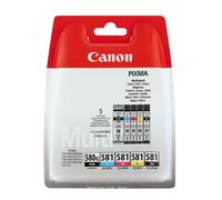 Canon PGI-580, CLI581, Ink Cartridge, TS6350 TS6350a TS6351 TS6351a TS8150, LOT