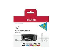 Canon PGI 72 MBK/C/M/Y/R Multipack Ink tank - 5-pack Yellow, cyan, magenta, red, matte black (pigmented)