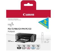Canon PGI-72 - PBK, G, Y, PM, PC & CO Original OEM Multi Pack 5 x Ink Cartridges