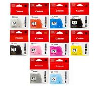 Canon PGI-72 ( Set of 10 ) Original OEM Multi Pack Inkjet Cartridges -600 Photos