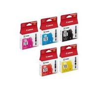 Canon PGI 72 MBK/C/M/Y/R Multipack Ink tank - 5-pack Yellow, cyan, magenta, red, matte black (pigmented)