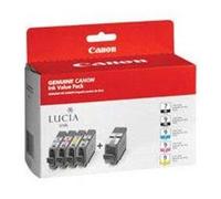 Canon PGI-9 Multi-Pack - Ink - 1 x red, green, matte black, photo cyan, photo magenta
