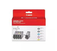 Canon PGI-9 PBK/C/M/Y/GY 5 Ink Cartridge Multipack. Cartridge capacity: Standard Yield Supply type: Multi pack Printing colours: Cyan Grey Magenta Photo black Yellow Quantity per pack: 5 pc(s)