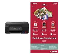Canon PIXMA G3570 Series - All-in-One MegaTank Printers, Copier & Scanner for Home Use | Wireless Smartphone Connectivity Printer Home Printers & 10 x 15 cm Photo Paper