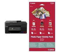 Canon PIXMA G4570 Series - All-in-One MegaTank Printers, Copier, Scanner and Fax for Home Use | Wireless Smartphone Connectivity Printer Home Printers & 10 x 15 cm Photo Paper
