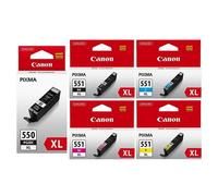 Canon PGI-550PGBK XL High Yield Pigment Black Ink Cartridge