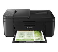 Canon PIXMA TR4720 All-in-One Wireless Color Inkjet Printer for Home Office, Black - Print Copy Scan Fax - 2-Line LCD Display, 4800 x 1200 dpi, 8.5 x 14, Auto Duplex Printing, 20-Sheet ADF
