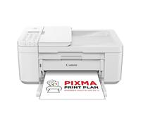 Canon PIXMA TR4750i - Multifunction Wireless Printer 4-in-1 - Print, Scan, Copy, Fax - Front/Back, ADF 20 Sheets, 4x6 Borderless Photo Printing, Compatible with PIXMA Print Plan, White