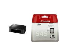 Canon PIXMA TS3350 Multifunction Wifi Printer - Black & Genuine Printer Ink - 1 x PG-545 Black Ink Cartridge for up to 180 pages - Suitable for PIXMA TR, IP, MX, MG and TS series printers