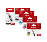 Canon CLI-581XXL Original Extra High Capacity Colour Ink Cartridge 5 Pack
