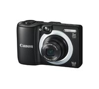 Canon PowerShot A1400 Digital Camera 16.0 MP with 5X Digital Image Stabilized Zoom 28mm Wide-Angle Lens and 720p HD Video Recording 2.7-Inch LCD Black (Renewed)