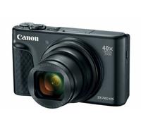 Canon PowerShot SX740 HS Digital Compact Camera in black.
