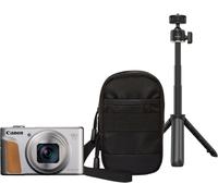 Canon PowerShot SX740 HS Lite Travel Kit - 40x Zoom, 4K, WiFi - Silver
