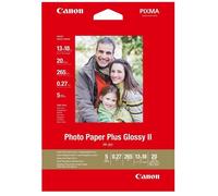 Canon PP-201 130 x 180 mm Glossy II Photo Paper Plus - 20 Sheets
