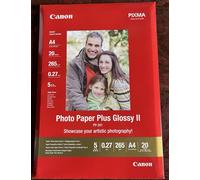 Canon PP-201 Glossy II Photo Paper Plus A4 - 20 Sheets
