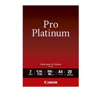 Canon 2768B016 PT-101 Photopaper A4 (Pack of 20), Black