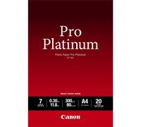 Canon Pt-101 Pro Platinum A4 Photo Paper 20 Sheets - 2768B016