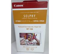 Canon RP-108 Colour Ink + 100 x 148 mm Paper Set, 108 Sheets