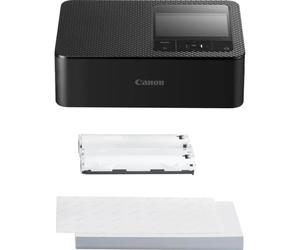 Canon Selphy Cp1500 Mobile Photo Printer With Paper Set, Black, Wireless Bluetooth Printer With Accessories, Compact And Lightweight, With 54 Sheets Paper In Format 4X6 Postcard